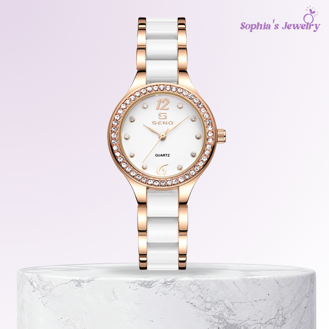 Lucia | Sparkling Accent Women’s Watch
