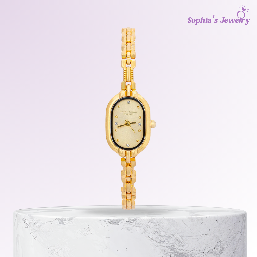 Madeline | Classic Gold-Tone Women’s Watch