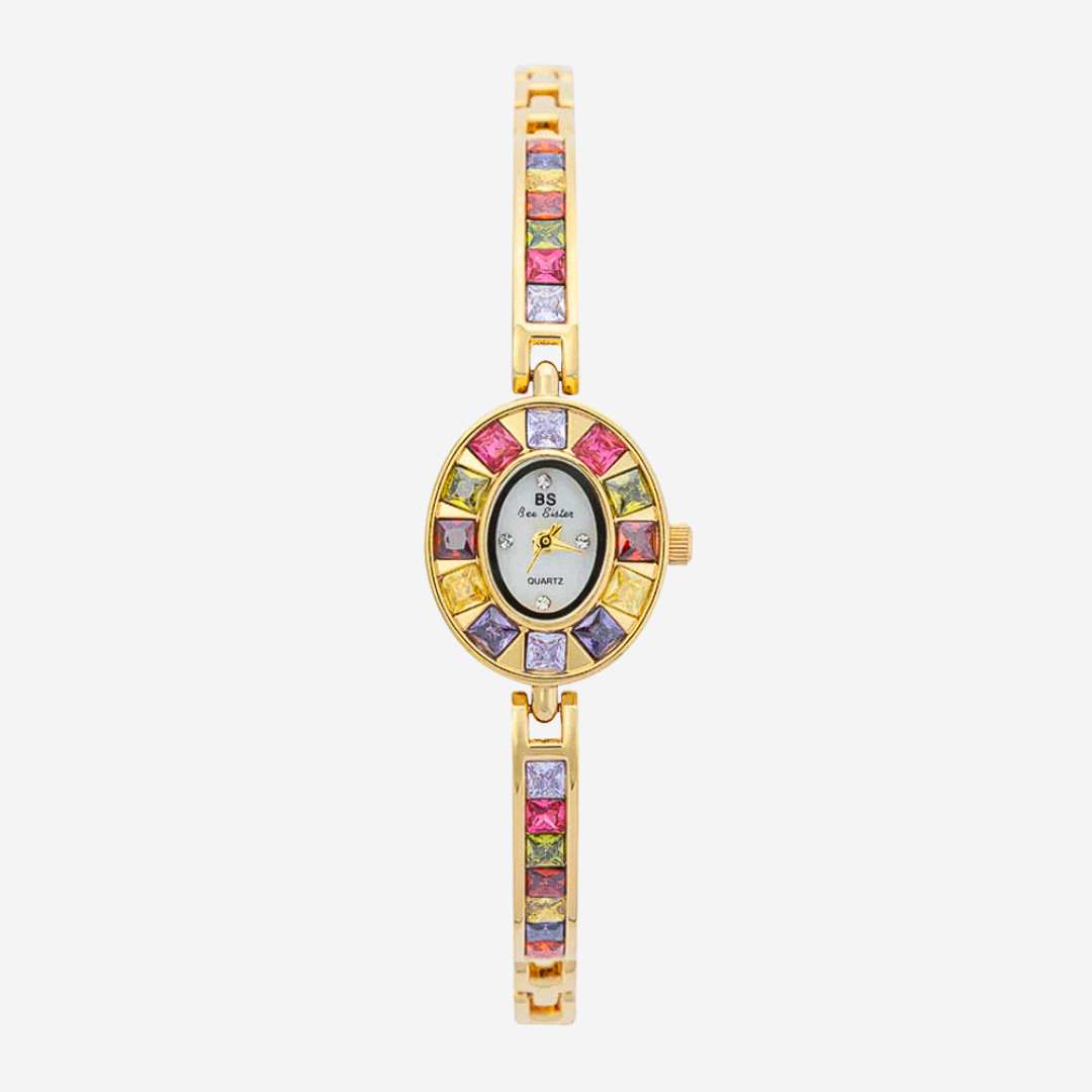 Irish | Oval Gemstone Women’s Bracelet Watch