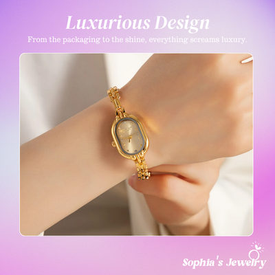 Madeline | Classic Gold-Tone Women’s Watch
