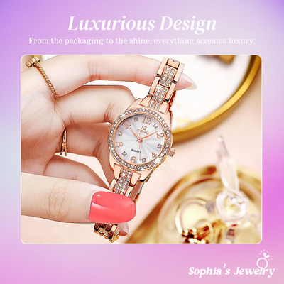 Liora | Modern Glamour Crystal Women’s Watch