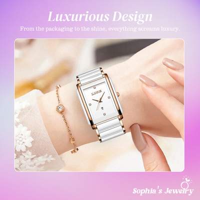Elodie | Minimalist Women’s Square Timepiece