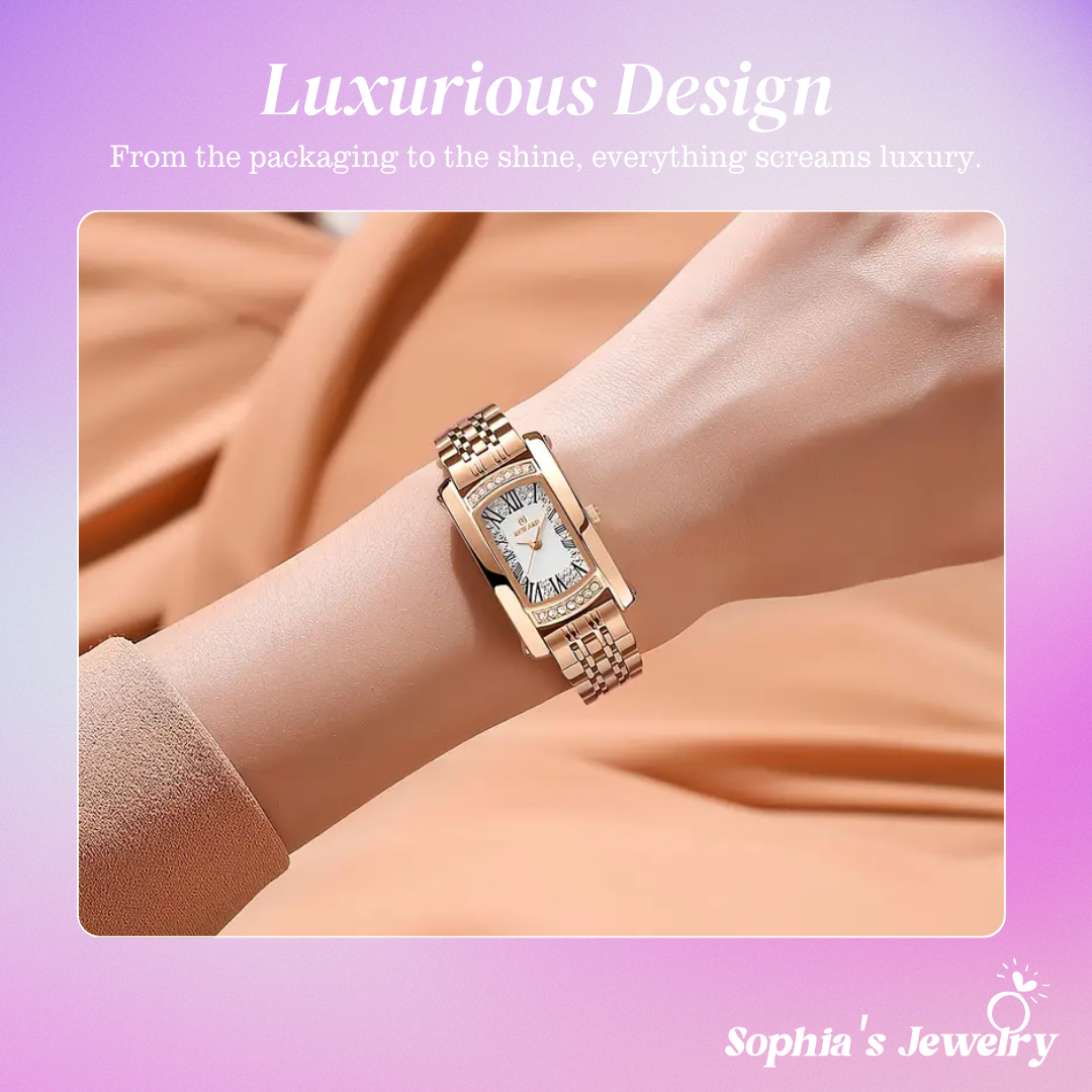 Isabella | Sparkling Crystal Accent Timepiece
