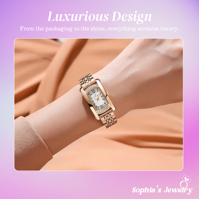 Isabella | Sparkling Crystal Accent Timepiece