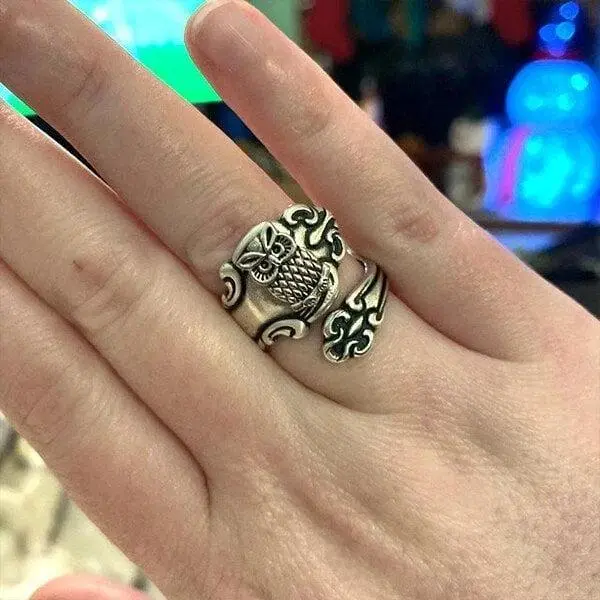 Blair | Twilight Owl | Silver Ring