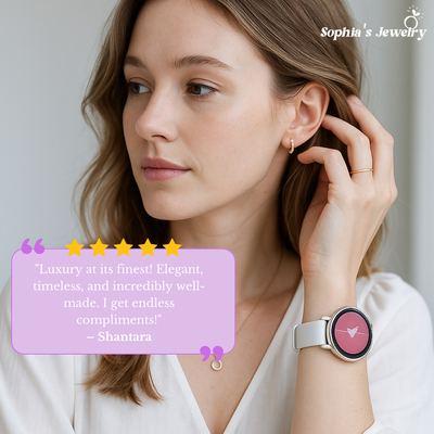 Isabella | Sparkling Crystal Accent Timepiece