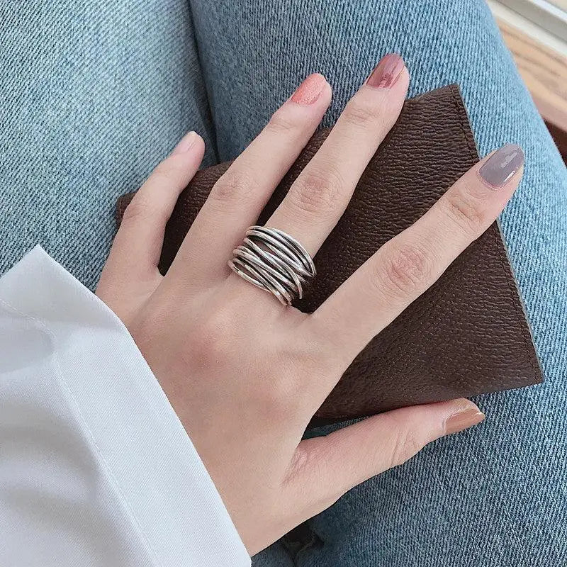 Zaria | Luxe Adjustable | Silver Ring
