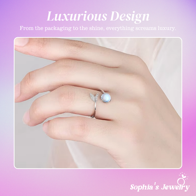 Maris | Dolphin Tail Grace |Silver Ring