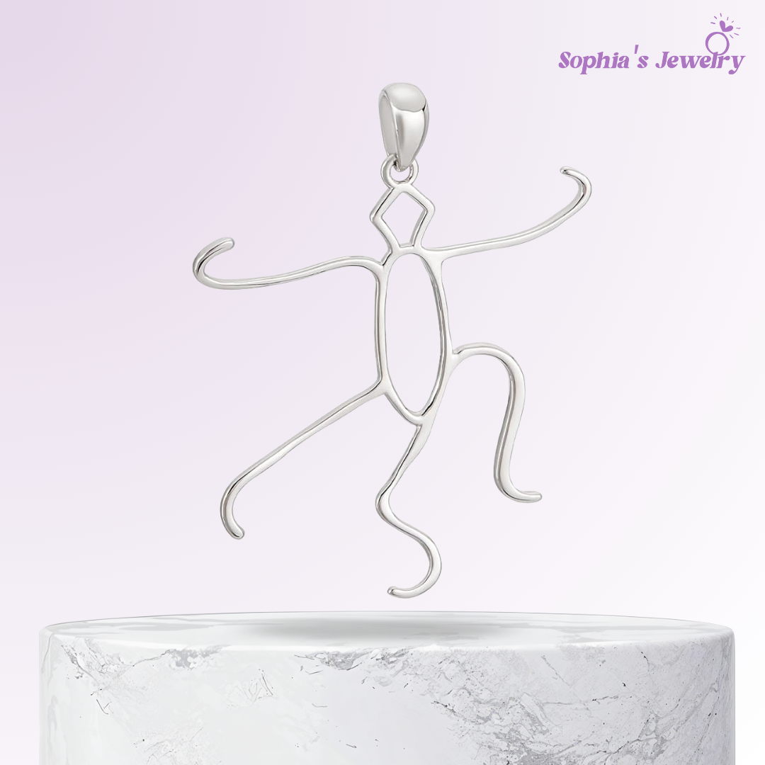 Gemma | Elegant Claw Setting  | Silver Pendant