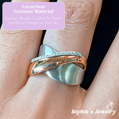 Evelyn | Eternity Vintage Zircon | Silver Ring