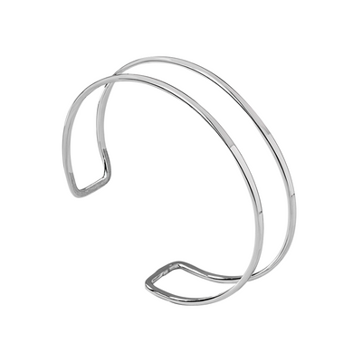 Josephine | Elegant Gleam | Silver Arm Cuff