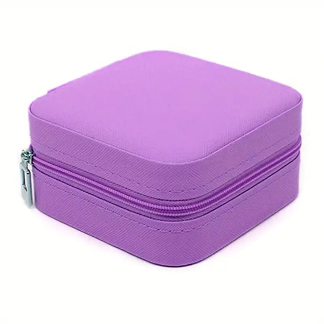Seraphina | Velvet Elegance | Travel Jewelry Box