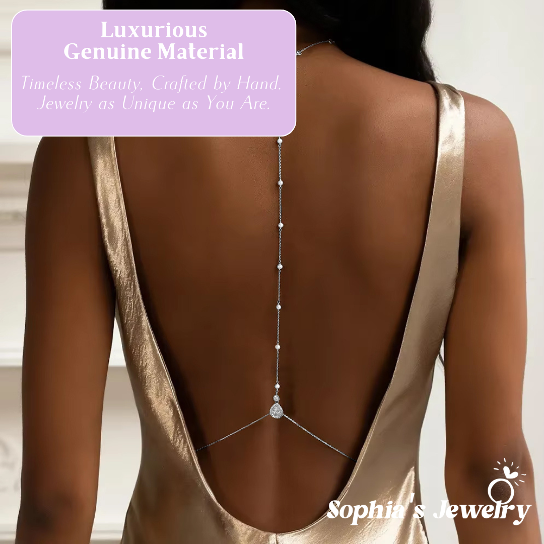 Julia | Timeless Glam | Silver Body Chain