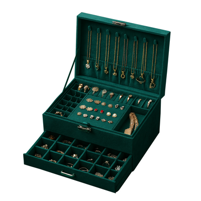 Serenity | Antique Charm | 3-Layer Jewelry Organizer