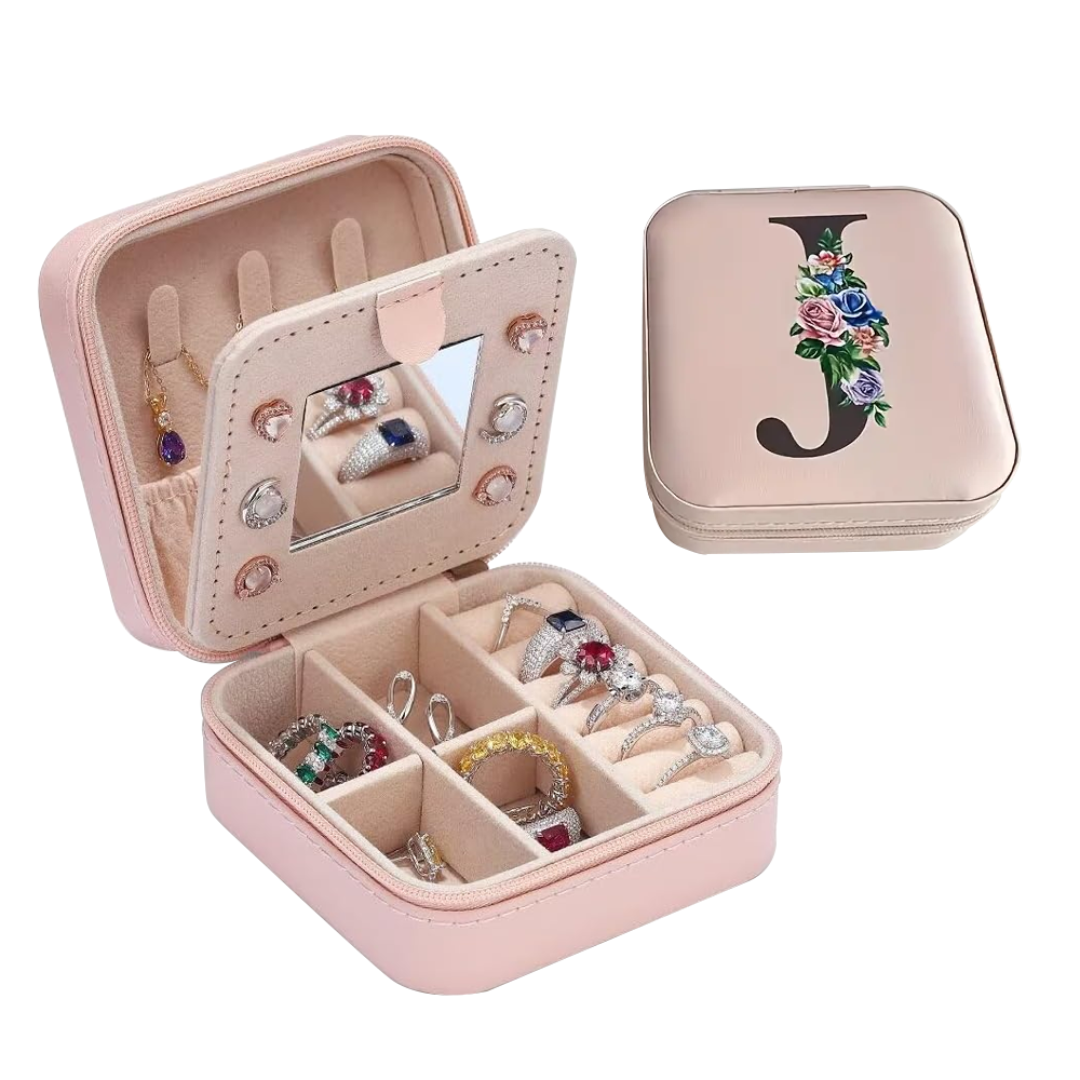 Celestia | Luxe Organizer | Jewelry Storage Box with Mirror