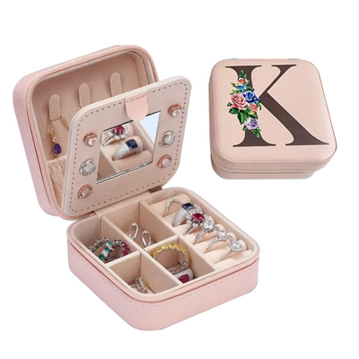 Celestia | Luxe Organizer | Jewelry Storage Box with Mirror