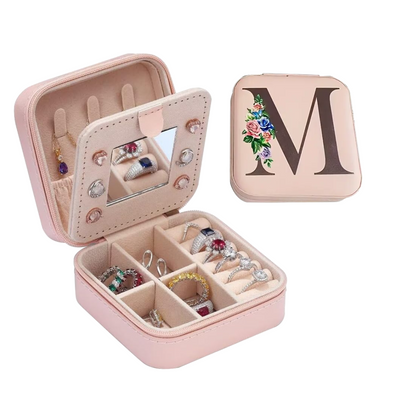 Celestia | Luxe Organizer | Jewelry Storage Box with Mirror