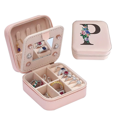 Celestia | Luxe Organizer | Jewelry Storage Box with Mirror