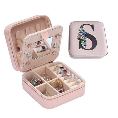 Celestia | Luxe Organizer | Jewelry Storage Box with Mirror