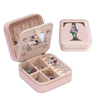 Celestia | Luxe Organizer | Jewelry Storage Box with Mirror