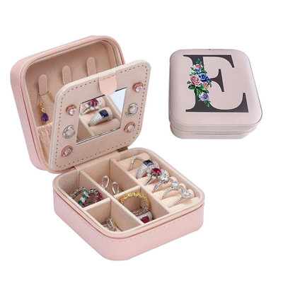 Celestia | Luxe Organizer | Jewelry Storage Box with Mirror