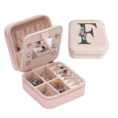 Celestia | Luxe Organizer | Jewelry Storage Box with Mirror