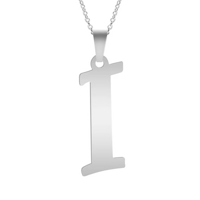 Nova | Your Letter, Your Shine | Silver Necklace