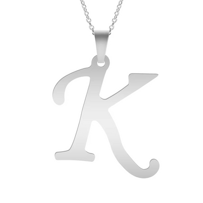 Nova | Your Letter, Your Shine | Silver Necklace