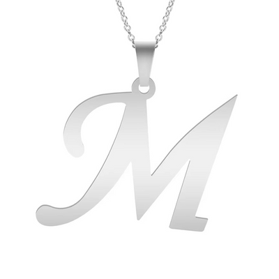 Nova | Your Letter, Your Shine | Silver Necklace