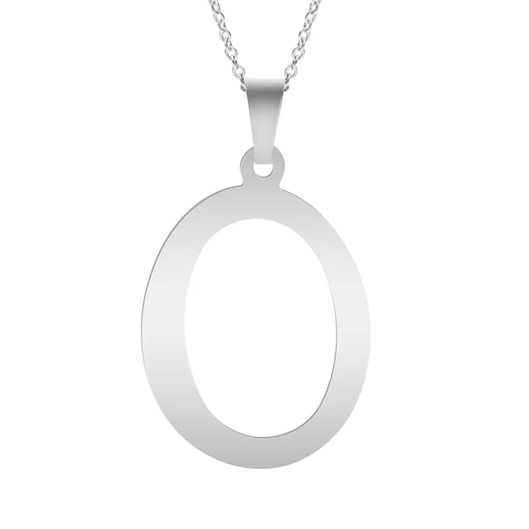 Nova | Your Letter, Your Shine | Silver Necklace