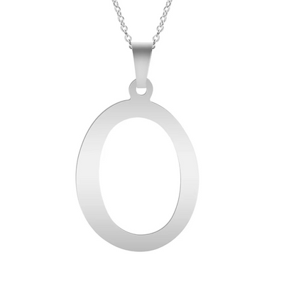 Nova | Your Letter, Your Shine | Silver Necklace