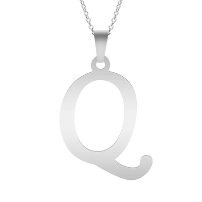 Nova | Your Letter, Your Shine | Silver Necklace