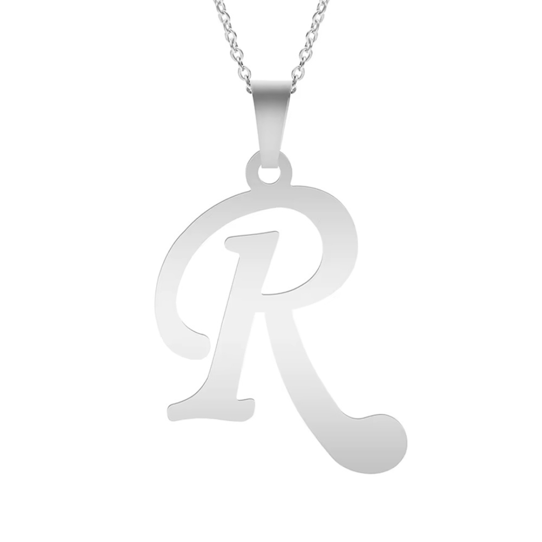 Nova | Your Letter, Your Shine | Silver Necklace
