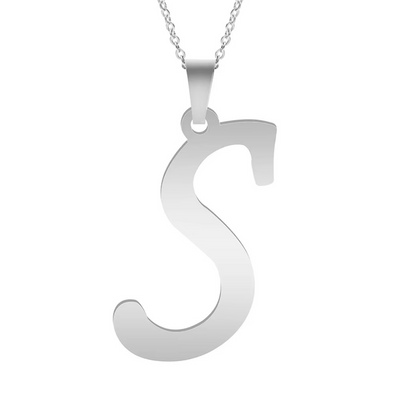 Nova | Your Letter, Your Shine | Silver Necklace