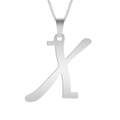 Nova | Your Letter, Your Shine | Silver Necklace
