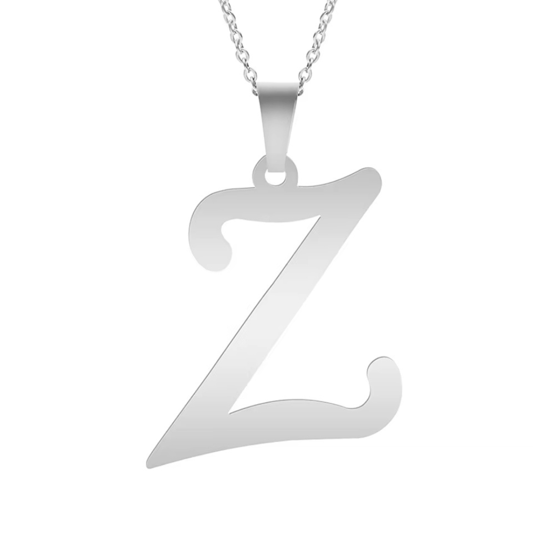 Nova | Your Letter, Your Shine | Silver Necklace