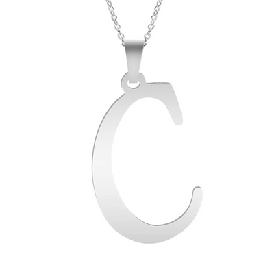 Nova | Your Letter, Your Shine | Silver Necklace