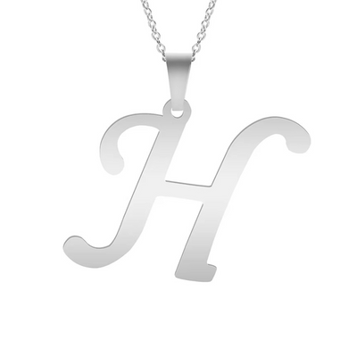 Nova | Your Letter, Your Shine | Silver Necklace