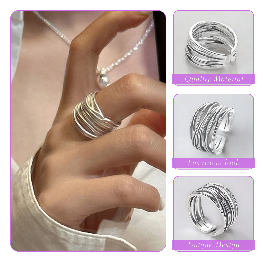 Mira | Eternal Glow | Silver Ring
