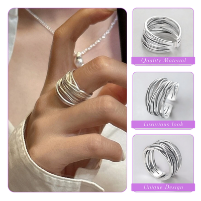 Mira | Eternal Glow | Silver Ring