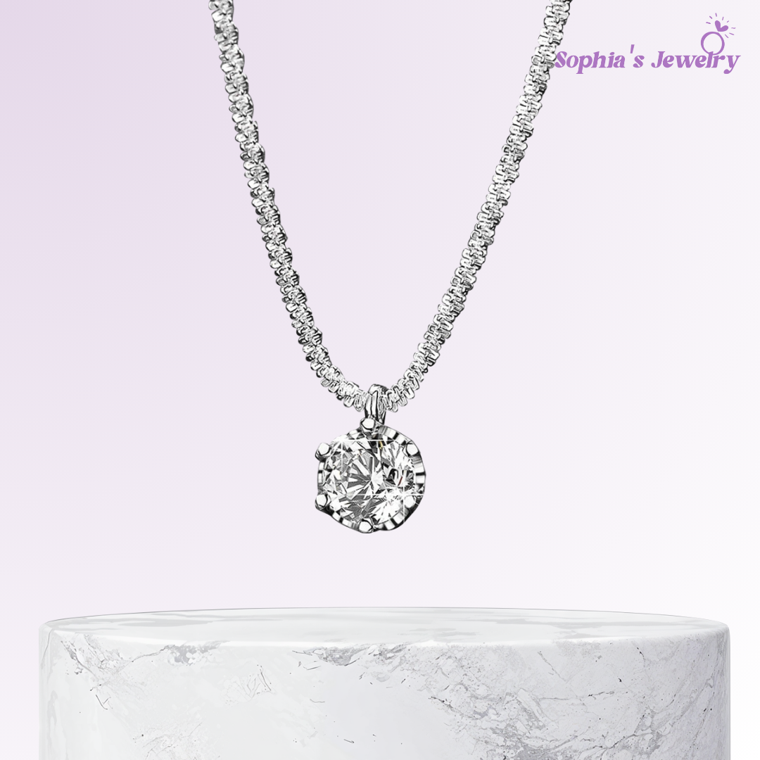 Celeste | Vintage Spark | Silver Necklace