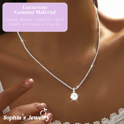 Celeste | Vintage Spark | Silver Necklace