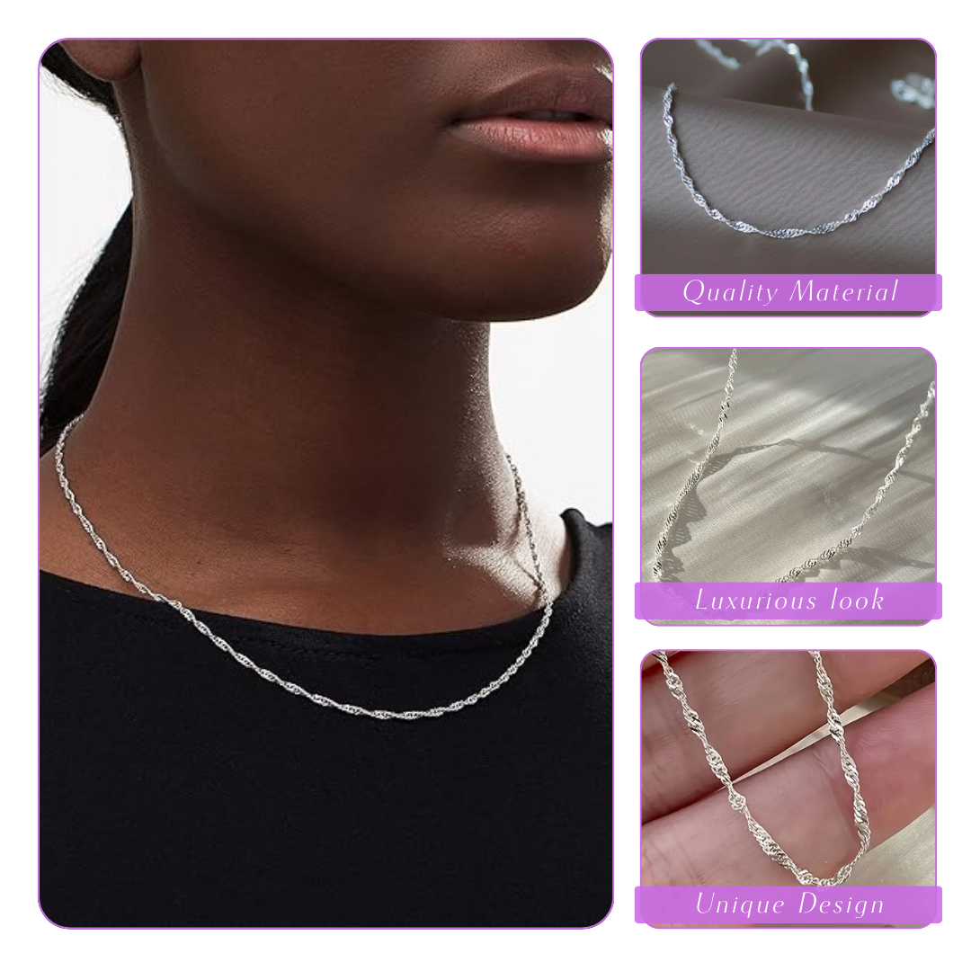 Luna | Pure Radiance | Silver Necklace