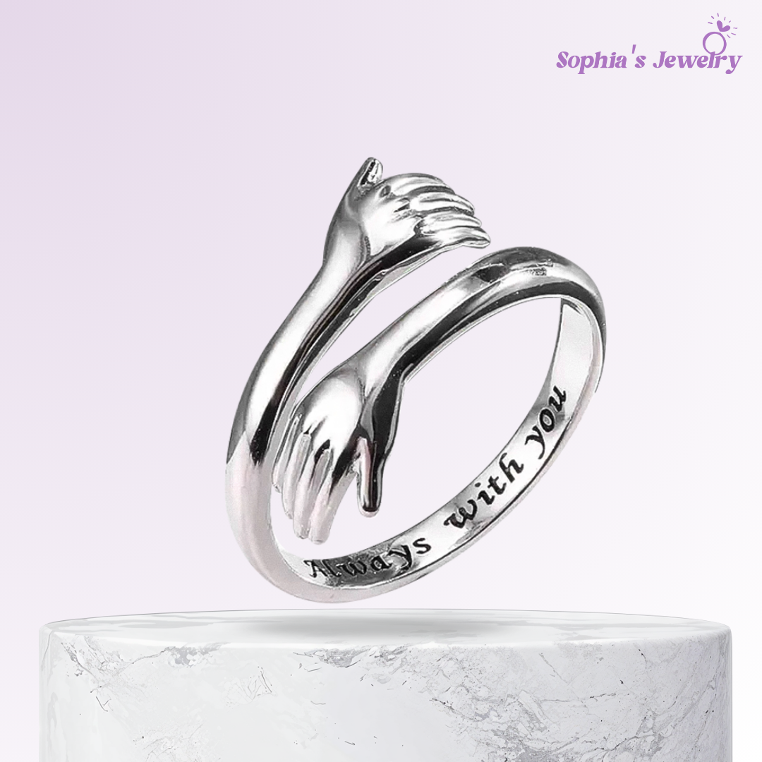 Elodie | Hug Me |Silver Ring
