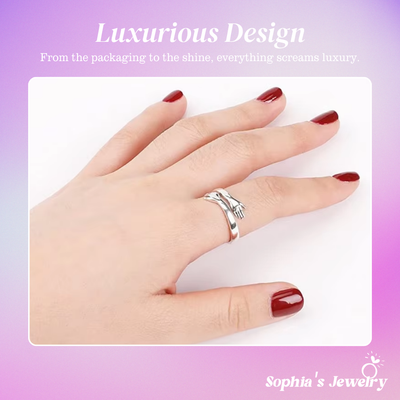 Elodie | Hug Me |Silver Ring