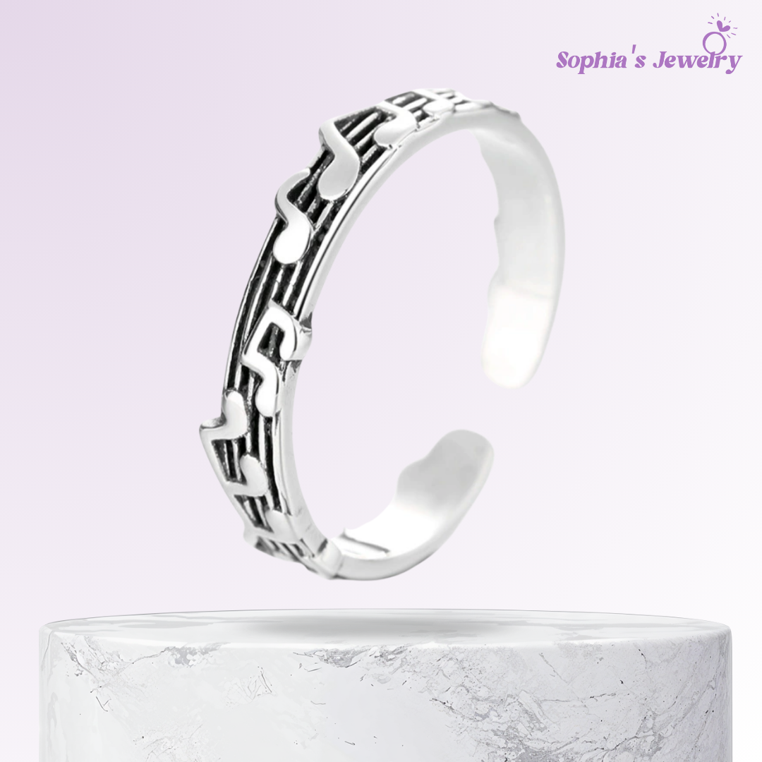 Melodia | Harmony Note | Silver Ring