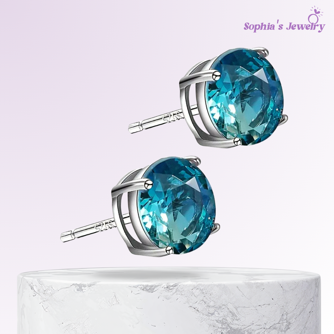 Aurora | Prism Glow | Silver Earrings