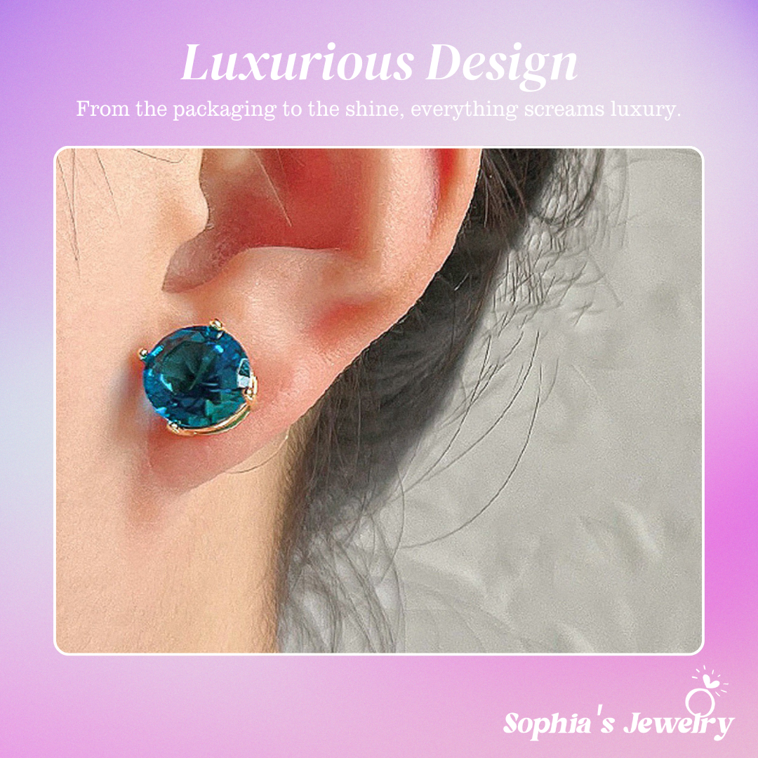 Aurora | Prism Glow | Silver Earrings