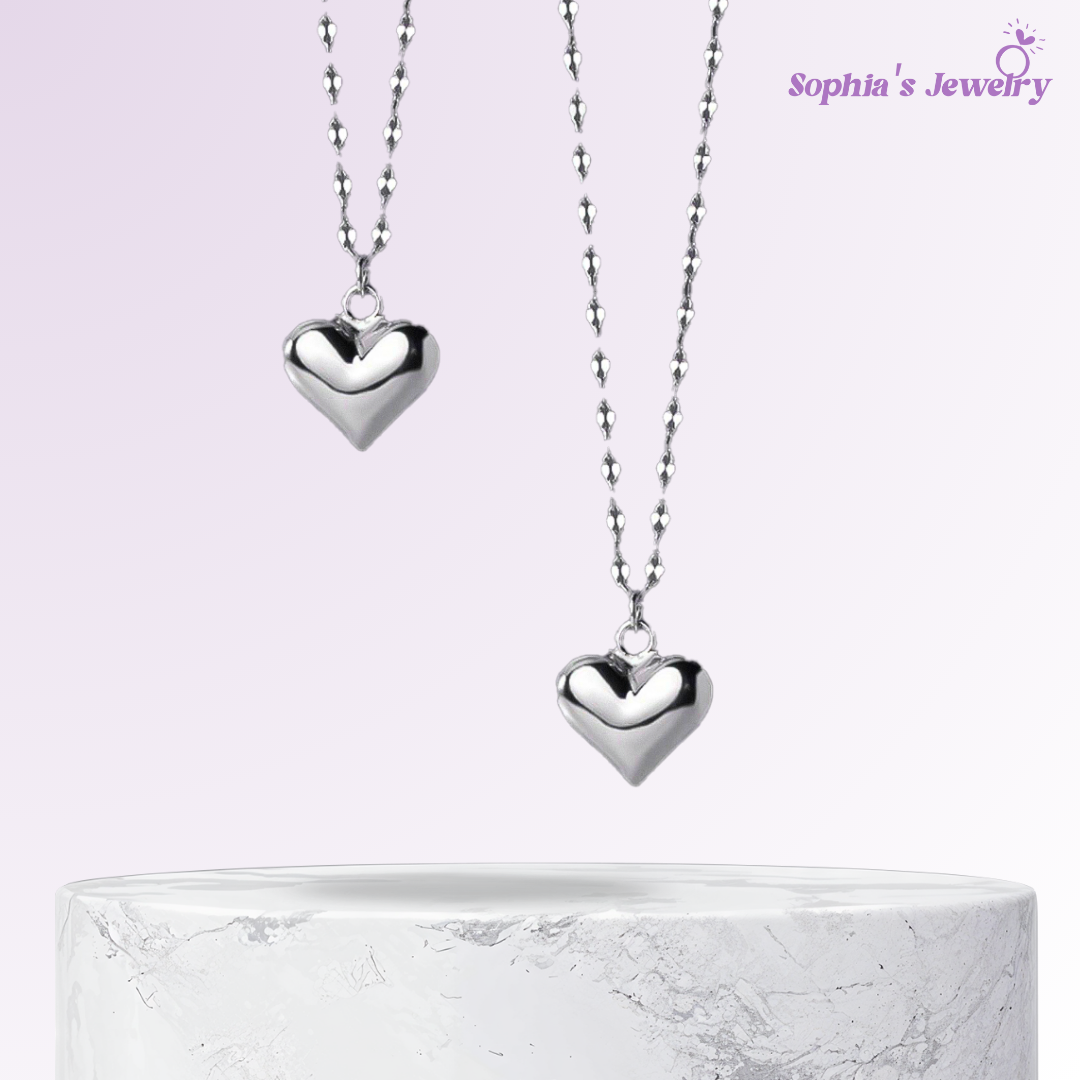 Cristina | Heart Elegant Symbol | Silver Jewelry Set