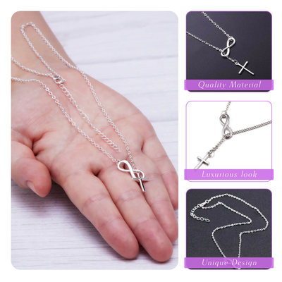 Aurora | Infinite Embrace | Silver Necklace